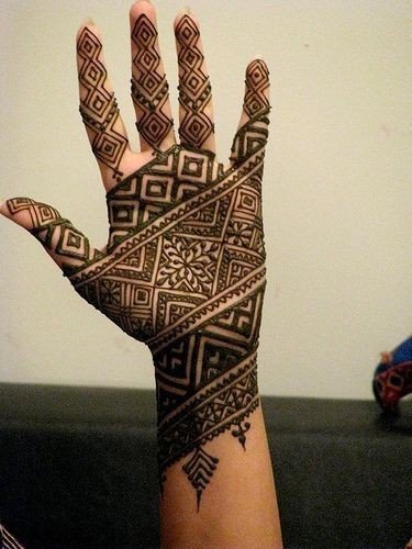 95+ Top Trending Stylish Front Hand Mehndi Designs for Fashion Lovers 9 Stylish Front Hand Mehndi Design