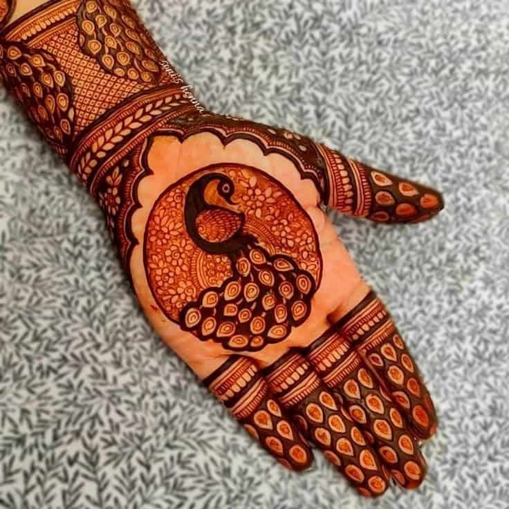 95+ Top Trending Stylish Front Hand Mehndi Designs for Fashion Lovers 25 Stylish Front Hand Mehndi Design