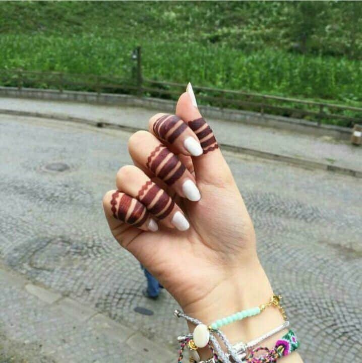 Top 60+ Front Finger Mehndi Design Trends of 2025 5 Front Finger Mehndi Design