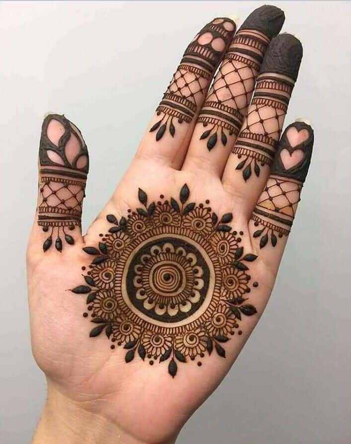 Top 60+ Front Finger Mehndi Design Trends of 2025 29 Front Finger Mehndi Design