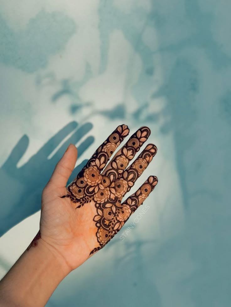 Top 60+ Front Finger Mehndi Design Trends of 2025 37 Front Finger Mehndi Design