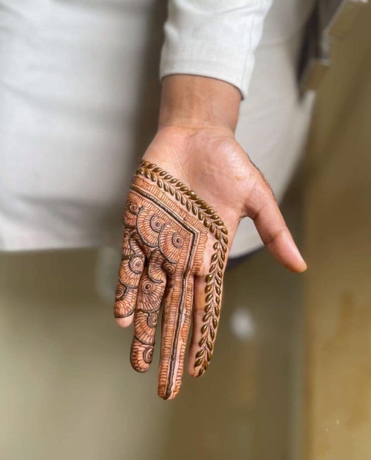 Top 60+ Front Finger Mehndi Design Trends of 2025 38 Front Finger Mehndi Design