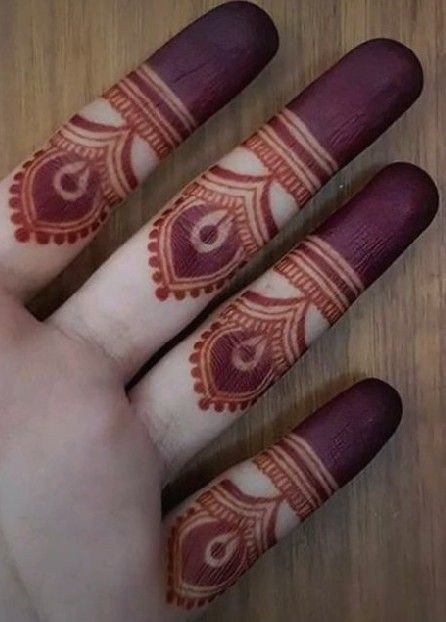 Top 60+ Front Finger Mehndi Design Trends of 2025 3 Front Finger Mehndi Design