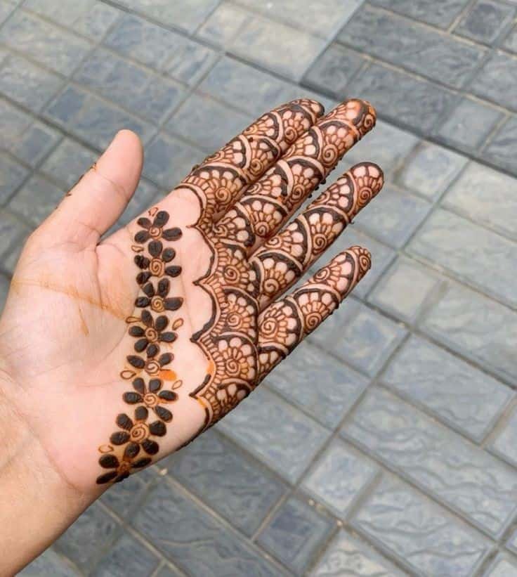 Top 60+ Front Finger Mehndi Design Trends of 2025 23 Front Finger Mehndi Design
