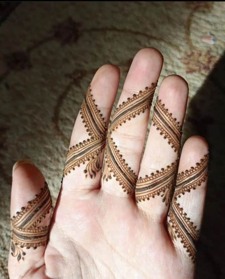 Top 60+ Front Finger Mehndi Design Trends of 2025 57 Front Finger Mehndi Design