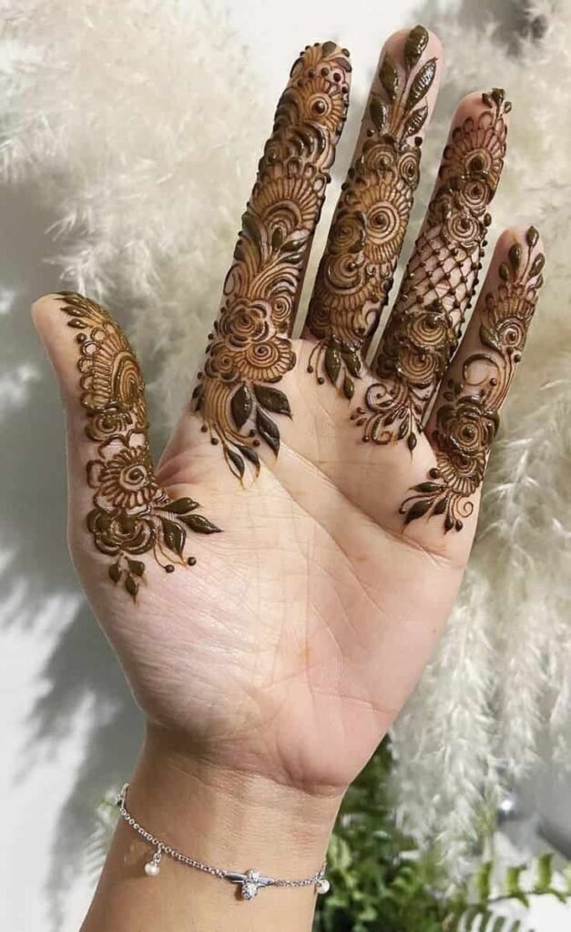Top 60+ Front Finger Mehndi Design Trends of 2025 25 Front Finger Mehndi Design