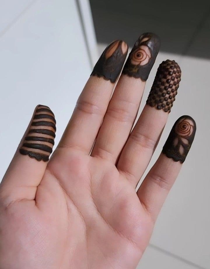 Top 60+ Front Finger Mehndi Design Trends of 2025 11 Front Finger Mehndi Design
