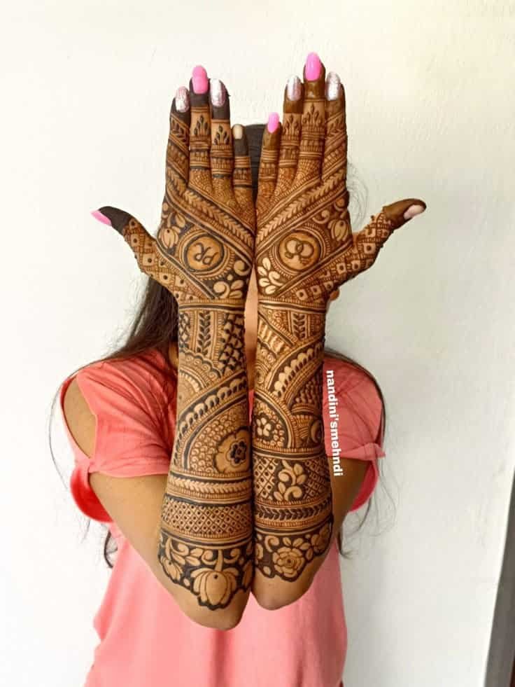 Top 50+ Modern Engagement Mehndi Designs Ideas 31 Modern Engagement Mehndi Designs Back Hand