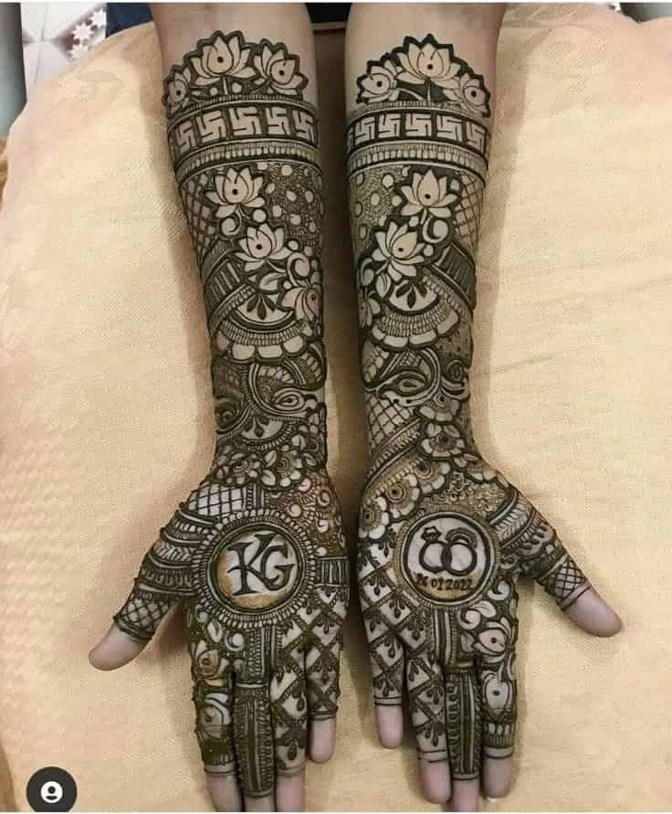 Top 50+ Modern Engagement Mehndi Designs Ideas 58 Simple Modern Engagement Mehndi Designs