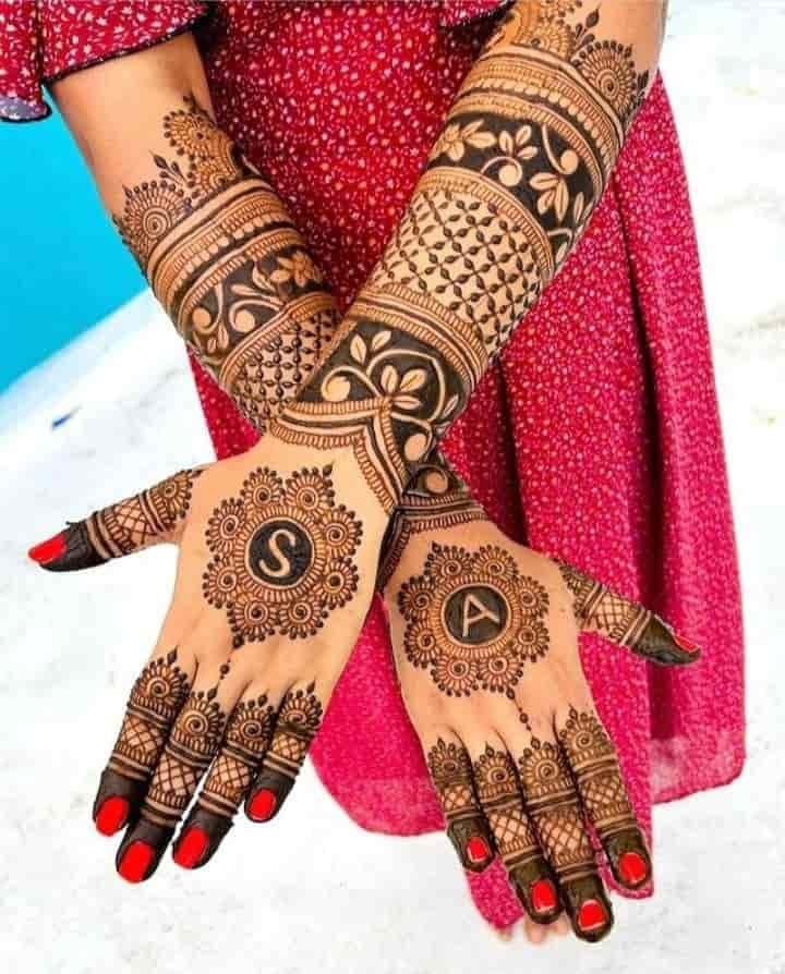 Top 50+ Modern Engagement Mehndi Designs Ideas 42 Latest Engagement Mehndi Designs