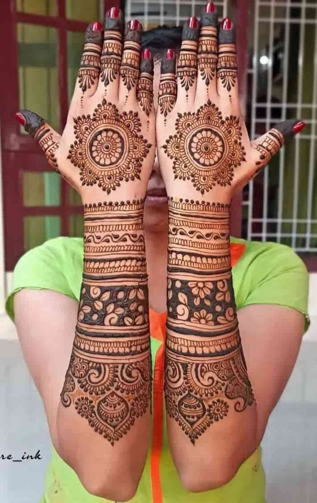 Top 50+ Modern Engagement Mehndi Designs Ideas 26 Modern Engagement Mehndi Designs Back Hand