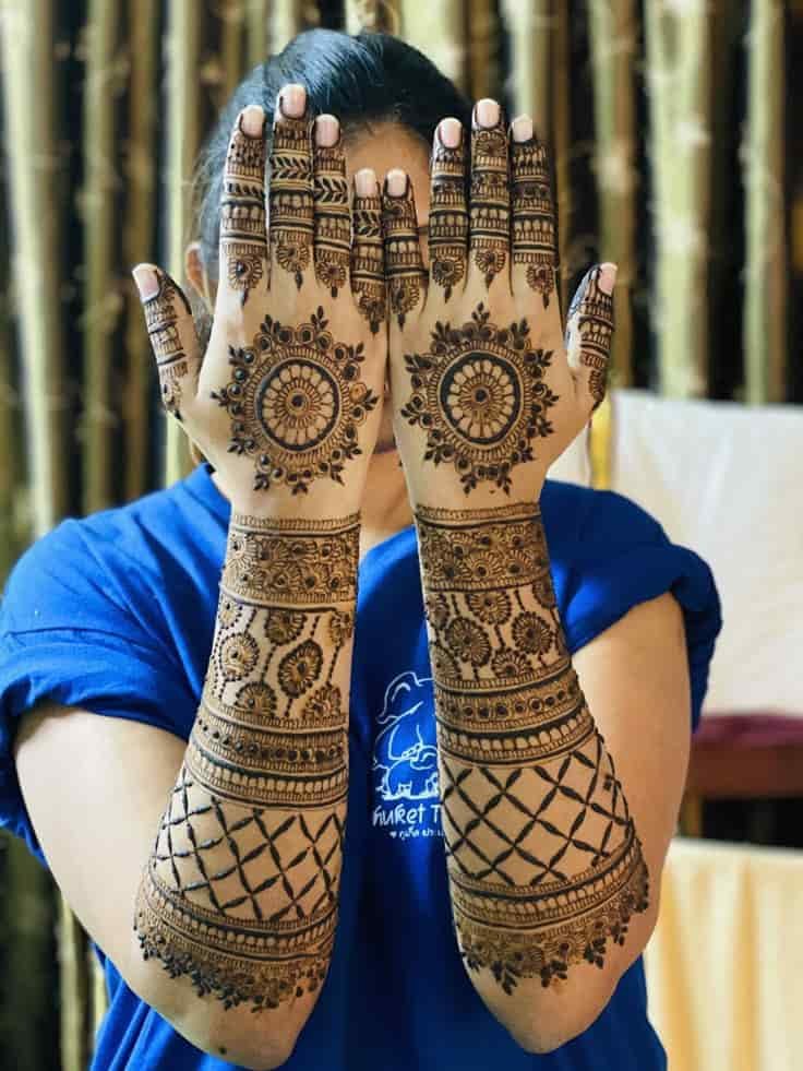 Top 50+ Modern Engagement Mehndi Designs Ideas 23 Modern Engagement Mehndi Designs Back Hand