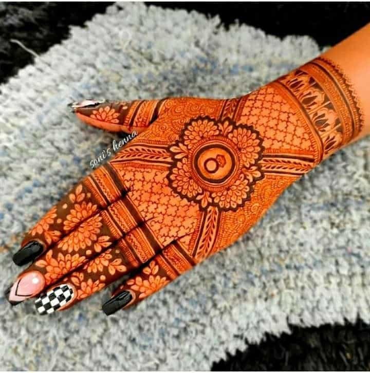 Top 50+ Modern Engagement Mehndi Designs Ideas 20 Modern Engagement Mehndi Designs Back Hand