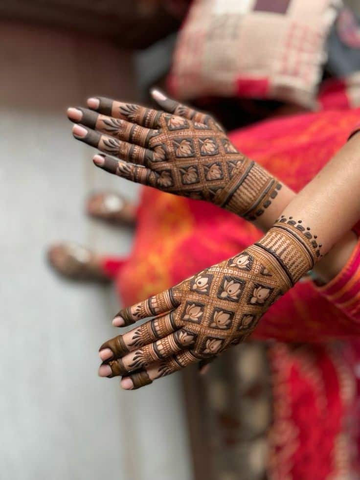 Top 50+ Modern Engagement Mehndi Designs Ideas 2 Modern Engagement Mehndi Designs