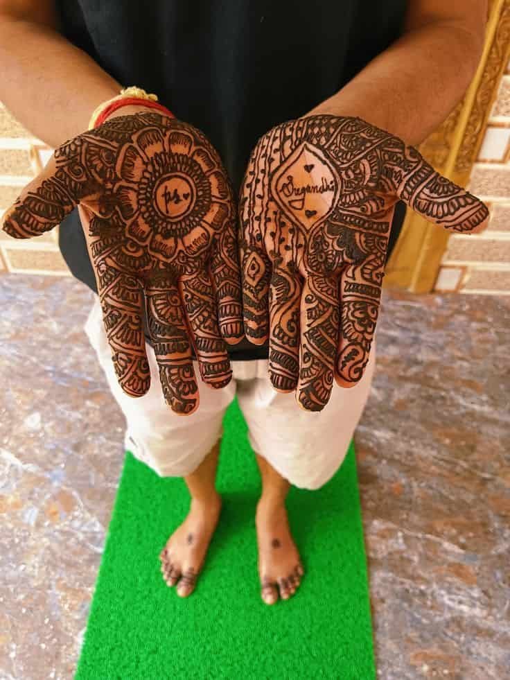 Top 50+ Modern Engagement Mehndi Designs Ideas 48 Engagement Mehndi Designs for Groom