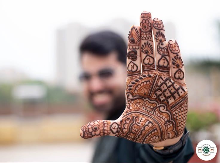 Top 50+ Modern Engagement Mehndi Designs Ideas 45 Engagement Mehndi Designs for Groom