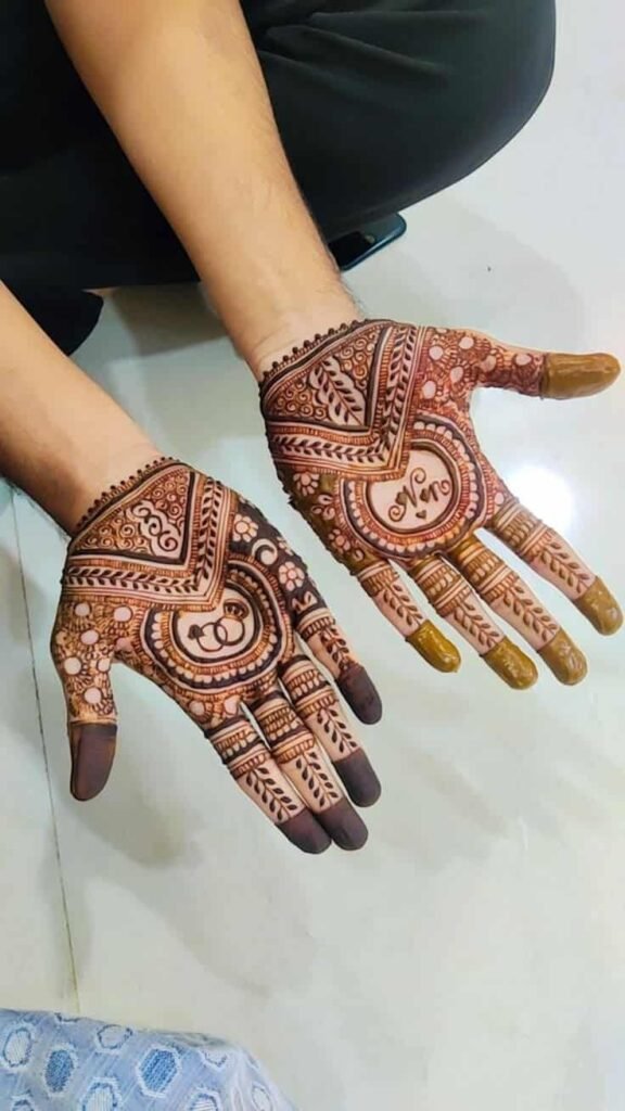 Top 50+ Modern Engagement Mehndi Designs Ideas 44 Engagement Mehndi Designs for Groom