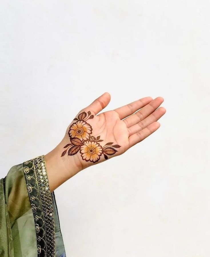 Latest Flower Mehndi Designs for Front Hands – Perfect for Any Occasion 7 1000143553 Flower Mehndi Designs
