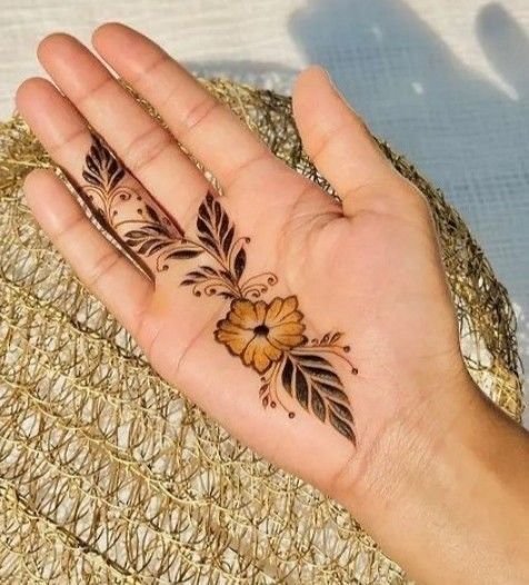 Latest Flower Mehndi Designs for Front Hands – Perfect for Any Occasion 6 1000143554 Flower Mehndi Designs