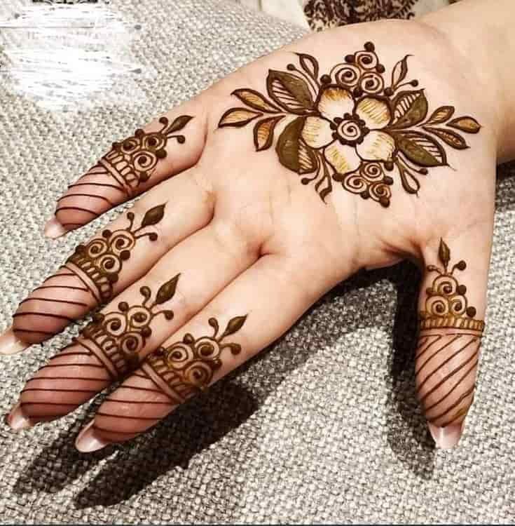 Latest Flower Mehndi Designs for Front Hands – Perfect for Any Occasion 4 1000143558 Flower Mehndi Designs