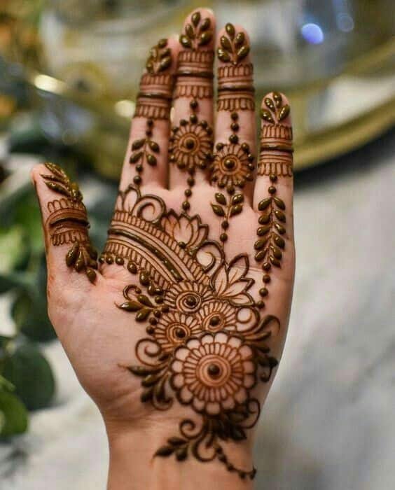 Latest Flower Mehndi Designs for Front Hands – Perfect for Any Occasion 16 1000143565 Flower Mehndi Designs