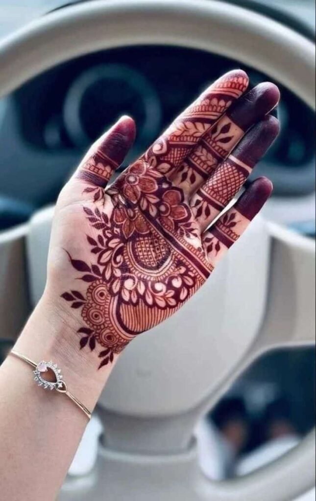Latest Flower Mehndi Designs for Front Hands – Perfect for Any Occasion 14 1000143567 Flower Mehndi Designs