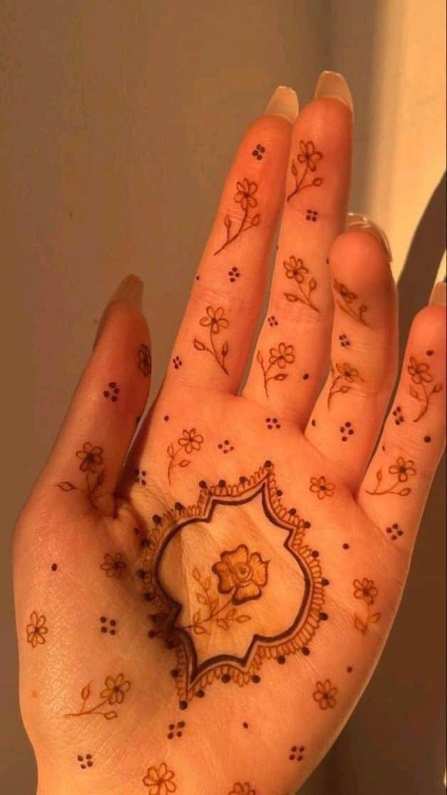 Latest Flower Mehndi Designs for Front Hands – Perfect for Any Occasion 26 1000143573 Flower Mehndi Designs