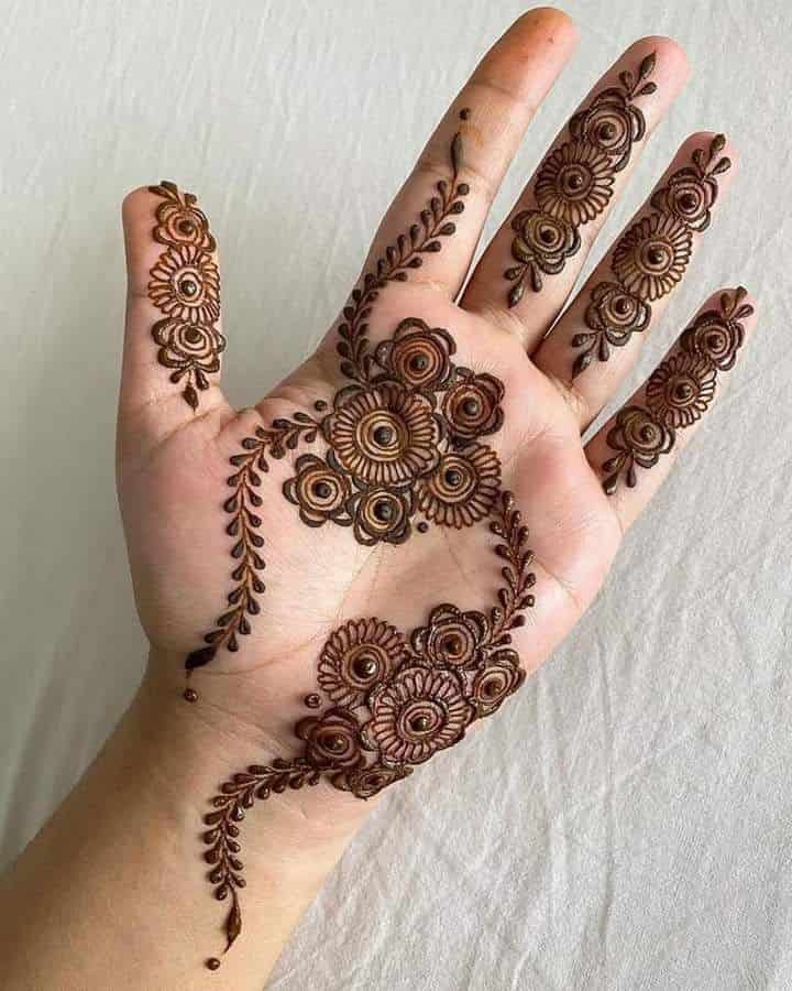 Latest Flower Mehndi Designs for Front Hands – Perfect for Any Occasion 72 1000143585 Flower Mehndi Designs