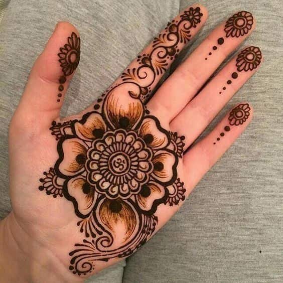 Latest Flower Mehndi Designs for Front Hands – Perfect for Any Occasion 66 1000143594 Flower Mehndi Designs