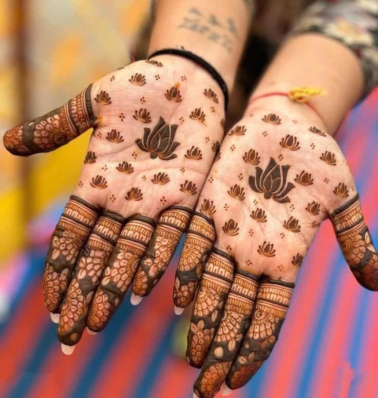 Latest Flower Mehndi Designs for Front Hands – Perfect for Any Occasion 54 1000143609 Flower Mehndi Designs