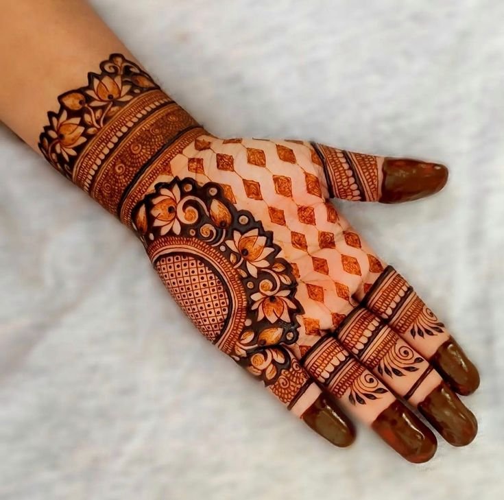 Latest Flower Mehndi Designs for Front Hands – Perfect for Any Occasion 47 1000143616 Flower Mehndi Designs