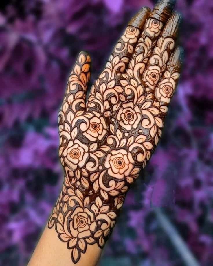 Latest Flower Mehndi Designs for Front Hands – Perfect for Any Occasion 41 1000143623 Flower Mehndi Designs