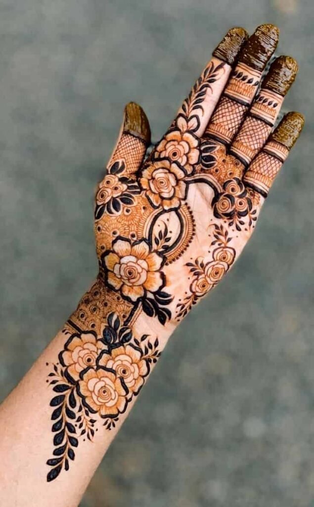 Latest Flower Mehndi Designs for Front Hands – Perfect for Any Occasion 32 1000143634 Flower Mehndi Designs