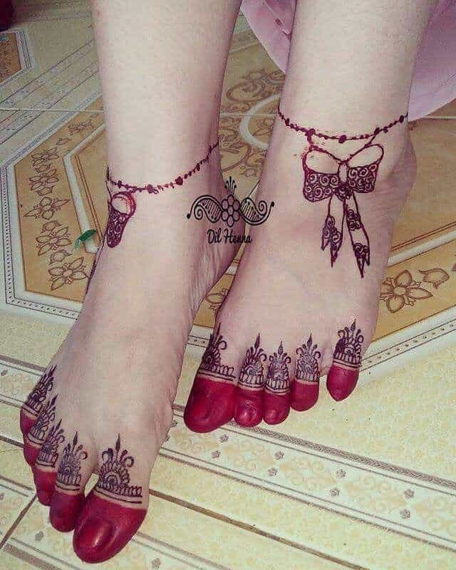 Top 50 Foot Finger Mehndi Designs to Elevate Your Bridal Look 20 Foot Finger Mehndi Designs