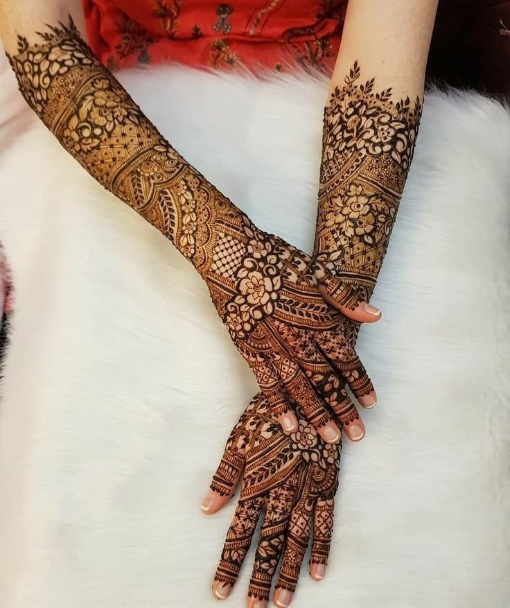 Top 25 Bridal Mehndi Designs for Full Hands – Latest Trends 2025 15 116926f6dd03a36c9ba4d8b0adad5ca3 Bridal Mehndi Designs for Full Hands